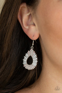 Diva Dream - Pink Earrings - Paparazzi Accessories