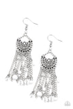 Daisy Daydream - White Earrings - Paparazzi Accessories