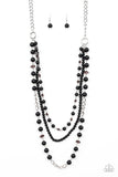 New York City Chic - Black Necklace - Paparazzi Accessories