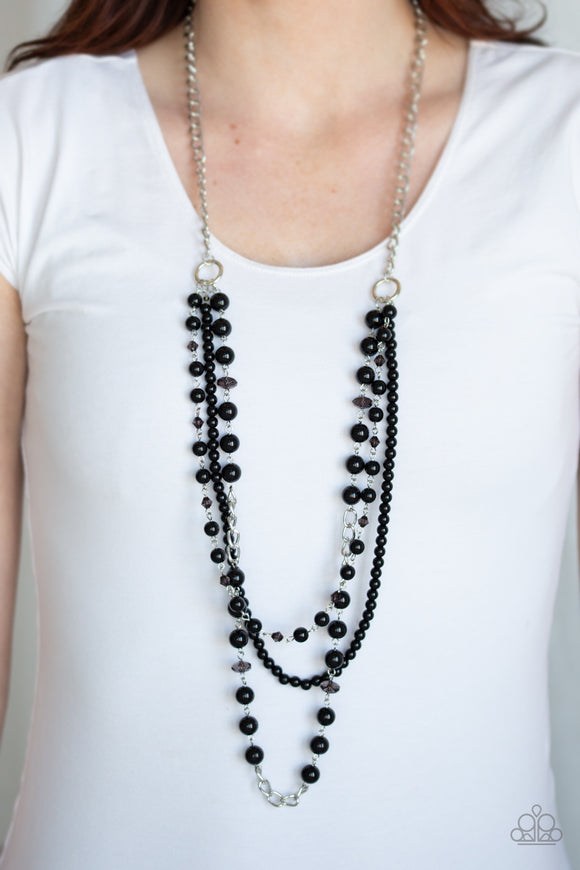 New York City Chic - Black Necklace - Paparazzi Accessories
