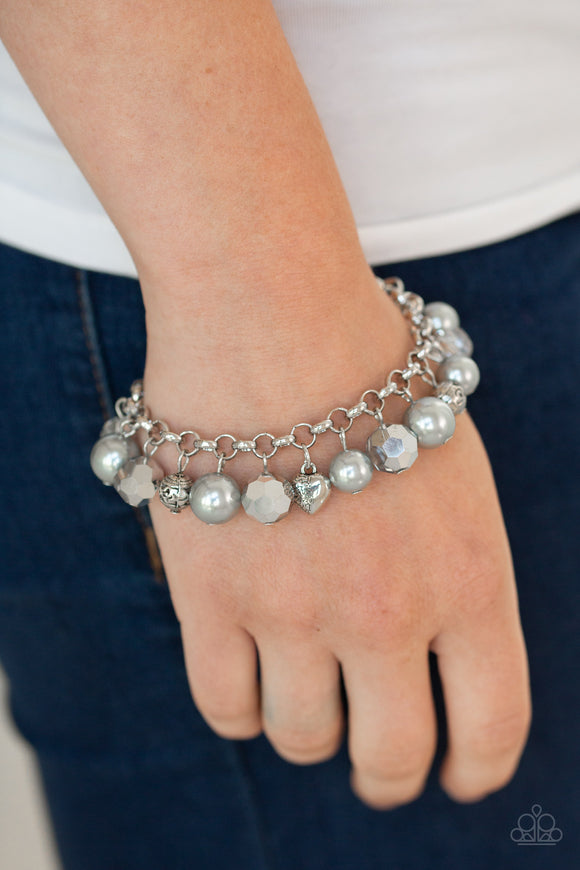Cupid Couture - Silver Bracelet - Paparazzi Accessories