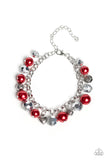 Cupid Couture - Red Bracelet - Paparazzi Accessories