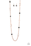 Duchess Dazzle - Copper Necklace - Paparazzi Accessories