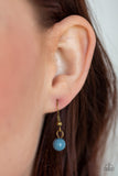 Secret Treasure - Blue Necklace - Paparazzi Accessories