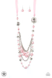 All The Trimmings - Pink Necklace - Paparazzi Accessories