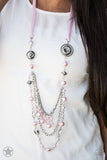 All The Trimmings - Pink Necklace - Paparazzi Accessories