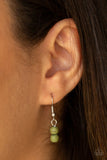Beaded Bliss - Green Necklace - Paparazzi Accessories