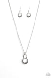 Rockefeller Royal - Silver Necklace - Paparazzi Accessories