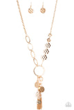 Trinket Trend - Gold Necklace - Paparazzi Accessories 