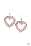 High School Sweethearts - Pink Earrings - Paparazzi Accessories