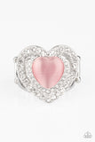 What The Heart Wants - Pink Ring - Paparazzi Accessories