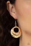 Perfectly Imperfect - Gold Earrings - Paparazzi Accessories