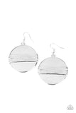 Ultra Uptown - Silver Earrings - Paparazzi Accessories
