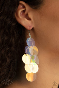 Mermaid Shimmer - Multi Earrings - Paparazzi Accessories