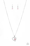 Heart Full of Love - Pink Necklace - Paparazzi Accessories