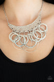 Metro Eclipse - Silver Necklace - Paparazzi Accessories