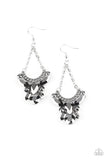 Bling Bouquets - Silver Earrings - Paparazzi Accessories