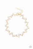 Starlit Stunner - Gold Bracelet - Paparazzi Accessories