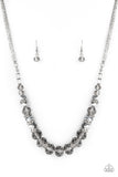 Distracted by Dazzle - Silver Necklace - Paparazzi Accessories