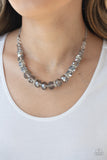 Distracted by Dazzle - Silver Necklace - Paparazzi Accessories