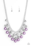 Pearl Appraisal - Purple Necklace - Paparazzi Accessories 