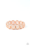 Obviously Ornate - Rose Gold Bracelet - Paparazzi Accessories 