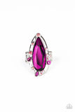 Sparkle Smitten - Pink Ring - Paparazzi Accessories