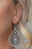 Whimsy Dreams - Purple Earrings - Paparazzi Accessories