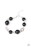Boardroom Baller - Black Bracelet - Paparazzi Accessories 