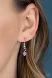 Endlessly Enchanted - Purple Necklace - Paparazzi Accessories 