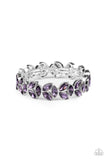 Gilded Gardens - Purple Bracelet - Paparazzi Accessories