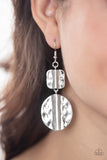 Lure Allure - Silver Earrings - Paparazzi Accessories