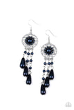 Dreams Can Come True - Blue Earrings - Paparazzi Accessories