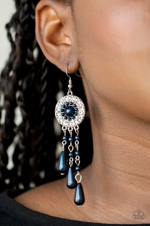 Dreams Can Come True - Blue Earrings - Paparazzi Accessories