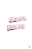 HAIR Comes Trouble - Pink Hair Clip - Paparazzi Accessories