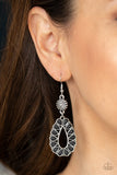 Stone Orchard - Black Earrings - Paparazzi Accessories