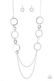 Basic Babe - Silver Necklace - Paparazzi Accessories