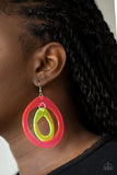 Show Your True NEONS - Multi Earrings - Paparazzi Accessories 