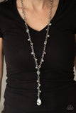 Afterglow Party - Silver Necklace - Paparazzi Accessories