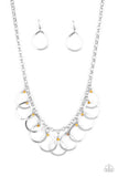 Drop by Drop - Yellow Necklace - Paparazzi Accessories