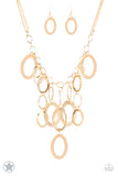A Golden Spell Necklace - Paparazzi Accessories