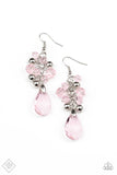 Before and AFTERGLOW - Pink Earrings - Paparazzi Accessories
