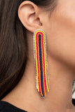 Let There BEAD Light - Multi Earrings - Paparazzi Accessories
