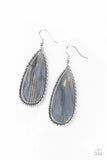 Ethereal Eloquence - Silver Earrings - Paparazzi Accessories