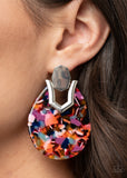 HAUTE Flash - Multi Earrings - Paparazzi Accessories
