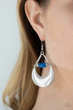 Mystical Moonbeams - Blue Earrings - Paparazzi Accessories