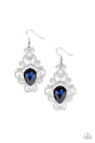 Happily Ever AFTERGLOW - Blue Earrings - Paparazzi Accessories