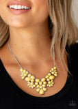 Bohemian Banquet - Yellow Necklace - Paparazzi Accessories