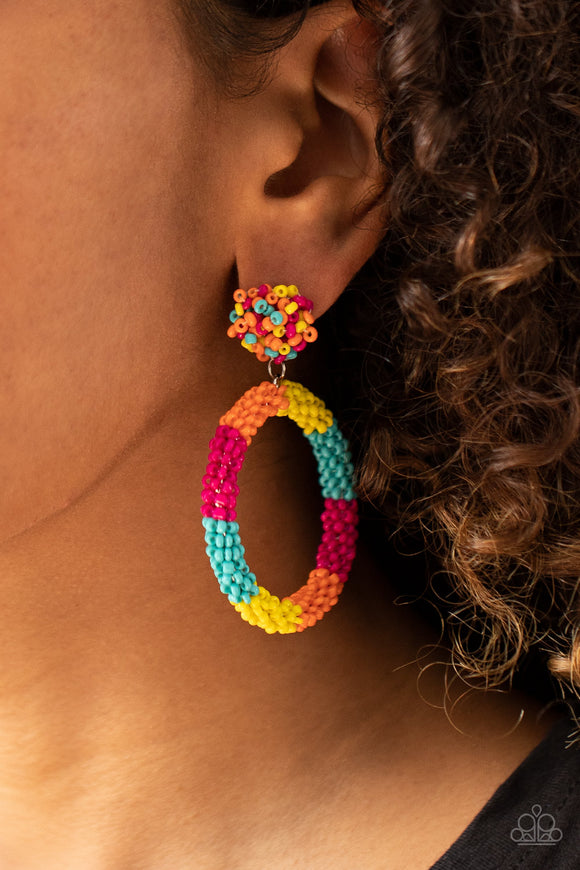 Be All You Can BEAD - Multi Earrings - Paparazzi Accessories