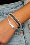 My HEARTS Will Go On - Silver Bracelet - Paparazzi Accessories